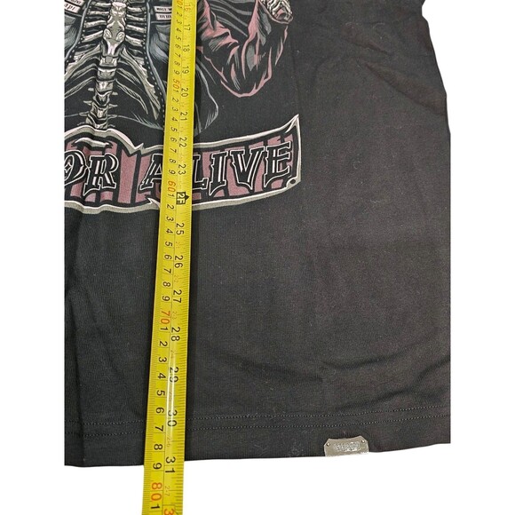 Guapi TShirt Mens 2XL Wanted Dead Or Alive Skeleton Graphic Tee Limited Edition - Picture 8 of 16